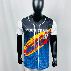 Men's 2026 Best <b>Baseball</b> Uniform Supplier Breathable Comfortable Eco-Friendly 100% Polyester Fabric <b>Set</b> Style with Your Own Logo - Product Image 3