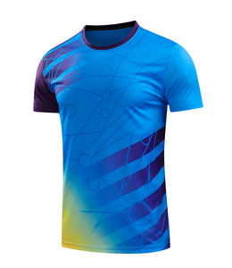 Camisetas ligeras de sublimación de secado rápido, diseño liso, perfectas para transferencia de fotos por prensa de calor, ropa deportiva y eventos. - Product Image 2