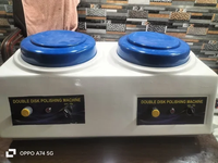 Máquina Pulidora de Doble Disco para Preparación de Muestras Metalográficas, Equipo de Laboratorio