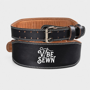 Ceinture de fitness en cuir pour hommes et femmes, pour squats et soulevés de terre, avec soutien dorsal et protection, équipement inclus - Product Image 5