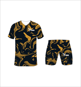 ชุดเสื้อฟุตบอลลายพรางแบบซับลิเมชั่นสำหรับผู้ชาย คอวี แขนสั้น ระบายเหงื่อได้ดี เหมาะสำหรับทุกฤดูกาล - Product Image 3