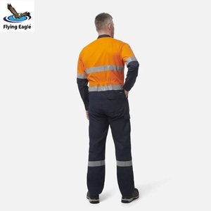 Uniforme de Trabajo de Alta Visibilidad, Cinta Reflectante de Seguridad, Conjunto de Ropa Impermeable para Trabajadores de la Construcción - Product Image 6