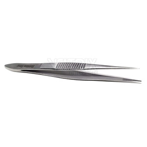 Pinzas de tejido profesionales más vendidas 1x2 dientes 6 1/4, pinzas de tejido de material duradero 1x2 dientes 6 1/4 - Product Image 3
