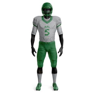 Uniforme de football américain de compétition pour ligue scolaire, impression par sublimation personnalisée, short respirant à séchage rapide, unisexe adulte - Product Image 4