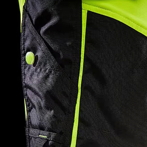 New Trendy Durable Hi-Viz Yellow Cargo Workwear Multi Pocket Utility Safety Pants With Reinforced Knee Panels For Wholesale Rate - Product Image 6