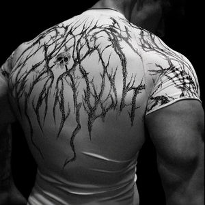 Camiseta Deportiva de Compresión - Manga Larga, Tejido Transpirable de Poliéster/Nailon - Unisex para Adultos, para Gimnasio/Entrenamiento de Running - Estampado Digital - Product Image 2