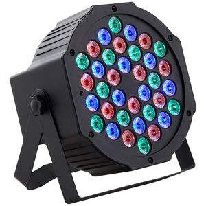 36LED RGB PAR Light 7 Mode fascio DMX luce da discoteca per interni 4-Pack luci da palco per spettacoli teatrali - Product Image 1