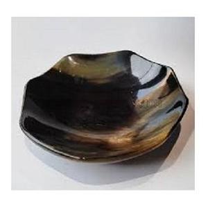 Bol en corne de buffle sculpté à la main pour ustensiles de cuisine traditionnels et ethniques, finition naturelle, pour une vie bio et durable - Product Image 6