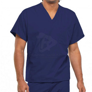 Conjunto de Uniforme Médico para Hombre, Cómodo, con Tela Suave y Ligera, Costuras Duraderas, Fácil Cuidado y Diseño Moderno y Elegante - Product Image 2