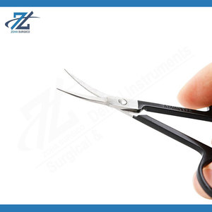 Professional Beauty Stainless Steel Cuticle <b>Scissors</b> Straight Blade Sharp Tip Precise Trimming Durable Manicure Pedicure Nail - Product Image 4
