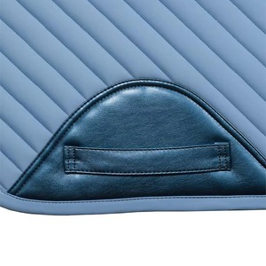 Service OEM, design et logo personnalisés, doublure en polaire de couleur unie, tapis de selle léger pour chevaux, ensemble de tapis de selle équestres - Product Image 5