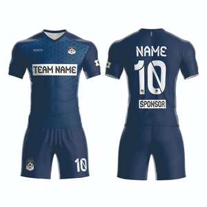 Stylish Soccer and Football Jersey Set with Personalized Printing - Product Image 1