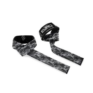 Sangles de musculation en coton à motif camouflage, coutures renforcées, ajustement réglable, poignées antidérapantes en silicone, design léger - Product Image 5