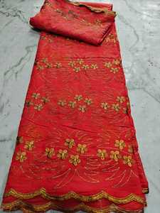 Vente en gros usine : Toub soudanais de haute qualité en voile de coton peigné brodé, respirant, de poids moyen, pour tenue traditionnelle - Product Image 2