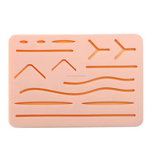 Premium Manual 14-Cut Suturing Practice <b>Pad</b> for Medical/Nursing Students | Durable 7x5 Inch <b>Silicone</b> Skin Training Model CE - Product Image 5
