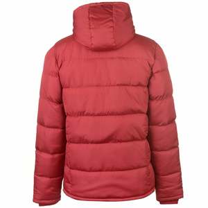 Chaqueta Acolchada Casual con Capucha para Hombre, para Invierno, con Diseño de Dibujos Animados, Logotipo Frontal, Cierre de Cremallera, Diseño de Parches, Personalizable - Product Image 6