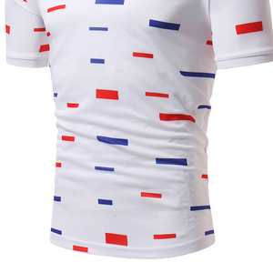 เสื้อโปโลคุณภาพสูงสั่งทำพิเศษ แบบซับลิเมชั่น แขนสั้น กันยับ เสื้อยืดโปโลผู้ชาย แฟชั่นกอล์ฟ ไซส์ใหญ่ เสื้อโปโลชาย - Product Image 4