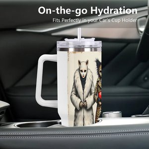 Custom <b>Personalized</b> 40oz Stainless Steel Tumbler For Corporate Kaizen Event - Product Image 3
