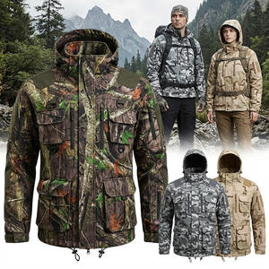 Veste imperméable 3 en 1 pour la chasse, <span class=keywords><strong>de</strong></span> haute qualité, durable, <span class=keywords><strong>de</strong></span> style camouflage, fabriquée directement en usine, pour les conditions météorologiques hivernales, unisexe - Product Image 1