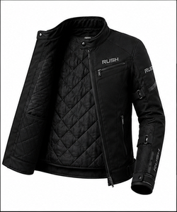 Rush Men's Motorcycle Jacket Full Sleeve Mesh Breathable Waterproof Quick Dry Anti-UV 220g Heat-Transfer Printed Racing Wear - Product Image 3