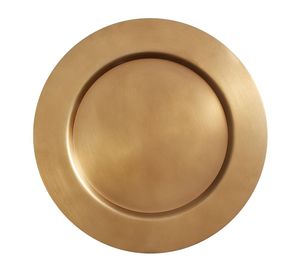 High Quality Metal Charger <b>Plate</b> For Dining Table Wedding Party Elegant Stylish Durable Reusable Design - Product Image 3