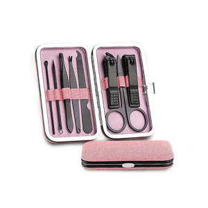 Kit de manucure et pédicure professionnel de luxe en acier inoxydable, coupe-ongles, coupe-cuticules, outils de toilettage, durables et portables - Product Image 1