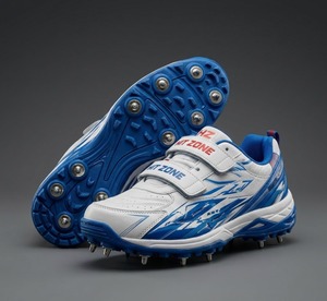 Chaussures de cricket professionnelles à crampons métalliques, chaussures de sport durables de qualité supérieure pour le batting, le bowling, le fielding et les matchs de compétition - Product Image 3