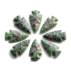Stone Arrowhead Natural Ruby kyanite Crystal Arrowheads <b>Healing</b> Fancy jasper Arrowheads Gemstone Wholesalers Crystal - Product Image 1