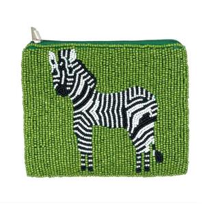 Monedero Pequeño de Poliéster con Cierre de Cremallera, Diseño Colorido y Personalizable, Hecho a Mano para Damas - Product Image 4