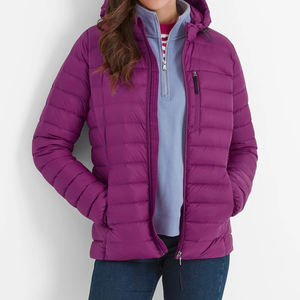 Veste matelassée à capuche pour femme, best-seller, pour l'extérieur, parfaite pour les températures froides, coupe-vent et chaude, pour l'hiver. - Product Image 4