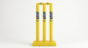 ZAP SPORTS Juego de Wickets de Cricket Ambidiestros de PVC, Ecológicos, Resistentes a la Intemperie, Portátiles, con Base Estable para Exteriores - Product Image 5