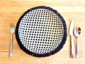 Decorative Blue Macrame <b>Placemats</b> Perfect <b>for</b> Guest Hosting Dining Setup and Everyday <b>Table</b> Protection Handcrafted From India - Product Image 4