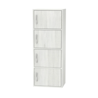 Armoire de rangement moderne 4 portes en bois de haute qualité 1614-D pour salon et chambre, placard compact en panneaux de particules, organisateur argenté