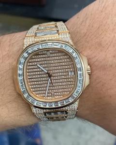 Reloj de Diamantes Moissanite Estilo Japonés Más Vendido para un Estilo de Vida de Lujo, Reloj Elegante de Alta Precisión a un Precio Competitivo - Product Image 5