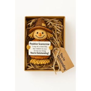 Statuetta di Spaventapasseri Alta in Resina Dipinta a Mano, Decorazione Creativa e Originale per la Casa - Product Image 2