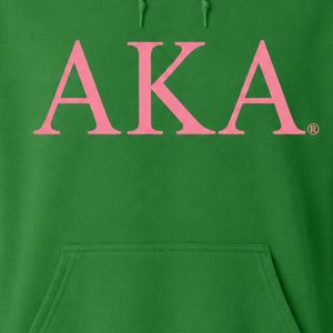 Sudadera con Capucha Verde con Bordado de Letras Rosas, Sudadera de Felpa de Algodón, Informal, de Manga Larga, con Bolsillo Canguro, Unisex - Product Image 5