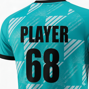 Camiseta de Fútbol Retro Personalizada al por Mayor, Camiseta de Fútbol de Manga Corta Estampada de Alta Calidad, Logotipo Personalizado Unisex - Product Image 4