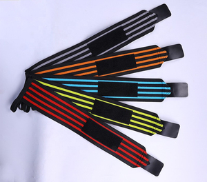 Bandes de soutien élastiques pour poignets, de qualité supérieure, résistantes, 18 pouces, pour la musculation, la gym et les entraînements, pour hommes. - Product Image 4