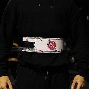 Cinturón de Levantamiento de Pesas de Cuero Vacuno Resistente y Cómodo con Característica Antideslizante para Levantar Pesas y Entrenamientos de Fuerza - Product Image 2