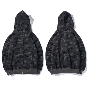 Sudadera Personalizable de Corte Regular con Cierre Completo, Estilo Urbano Invernal, Estampada y Bordada, Ecológica, 100% Algodón Felpa para Hombre - Product Image 5