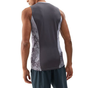 Débardeur de sport pour homme personnalisé avec logo, séchage rapide, idéal pour la sublimation – Vêtements de fitness du meilleur fabricant, en promotion - Product Image 3