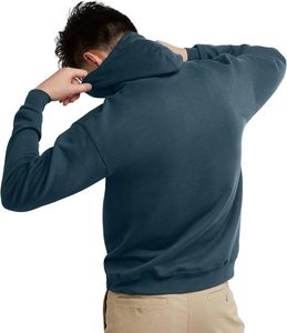 Sweat-shirt à capuche pour homme, style basique, en molleton doux, à manches longues, décontracté, pour l'hiver, coupe classique et confortable, en solde - Product Image 2
