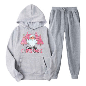 Conjunto de chándal personalizado para hombre, con estampado de lavado ácido, transpirable, para correr, talla grande, de dos piezas, pantalón liso - Product Image 1