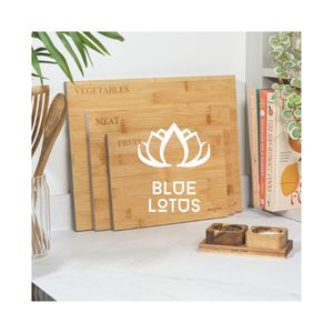 TENDENCIA ACTUAL: Tabla de Cortar de Bambú Reciclable, Ideal para Romper Nueces y Amasar Repostería, Resistente a Olores, Esencial para la Cocina - Product Image 1