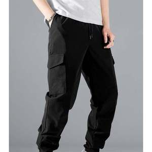 Pantalon cargo pour homme, durable, léger, tendance, 6 poches, respirant, avec poches latérales, construction tactique, double genouillère - Product Image 1