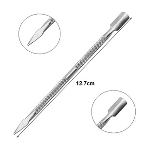ชุดอุปกรณ์ตัดแต่งเล็บมืออาชีพ BAFA SURGICAL INSTRUMENTS ทำจากสแตนเลสสตีลเกรดพรีเมียม ประกอบด้วยที่ดันหนังกำพร้าแบบสี่เหลี่ยม ที่ตัดหนังกำพร้า และตะไบเล็บ - Product Image 5