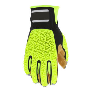 Gants de mécanicien Impact Sasquatch en cuir, protection contre les coupures, l'abrasion, les déchirures, résistants aux chocs, antidérapants, antistatiques, durables - Product Image 4
