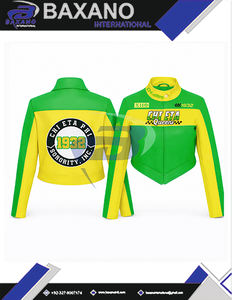Chaqueta de cuero PU de alta calidad Chi Eta Phi CEPhi Sorority, estilo racing, corte ajustado, personalizable con cualquier logotipo. - Product Image 4