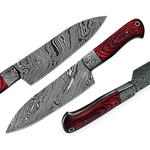 Cuchillo de Chef Premium LEGACY BLADES de Damasco, Hoja Entera, Profesional, para Cocina, Estilo Japonés - Product Image 1