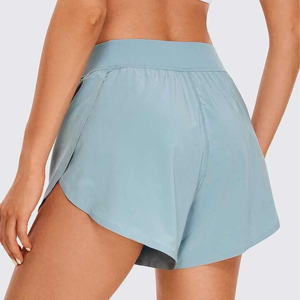 Shorts cyclistes taille haute pour femmes, sans couture, pour l'entraînement, la course et le cyclisme, vente en gros, shorts de compression personnalisés pour le fitness et la gym - Product Image 4